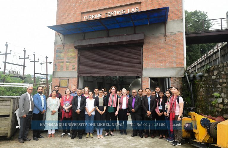 State  Secretary from the Ministry of International Development, Norway Ms. Biørg Sandjkaer visited Kathmandu University (KU)
