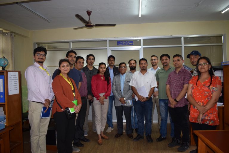 Few delegates from University Grants Commission, Nepal visited EnergizeNepal Program office.