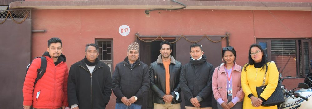 Project Monitoring Visit of RENP-ENEP-II-18-01 at Nepal Yantrashala, Latitpur